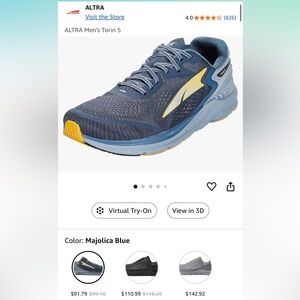 Men’s Altra Torin 5 Running Shoes